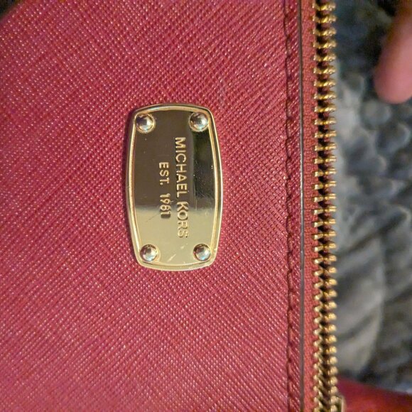 Michael Kors Red Handbag - Picture 6 of 6